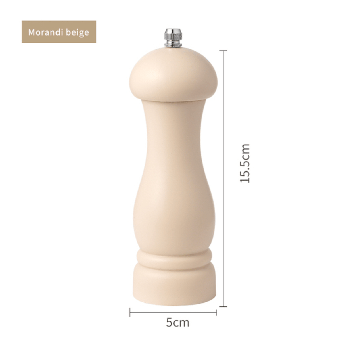 Refillable Colour Salt and Pepper Mill