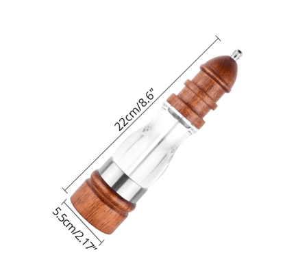 Wooden Salt and Pepper Grinder Set